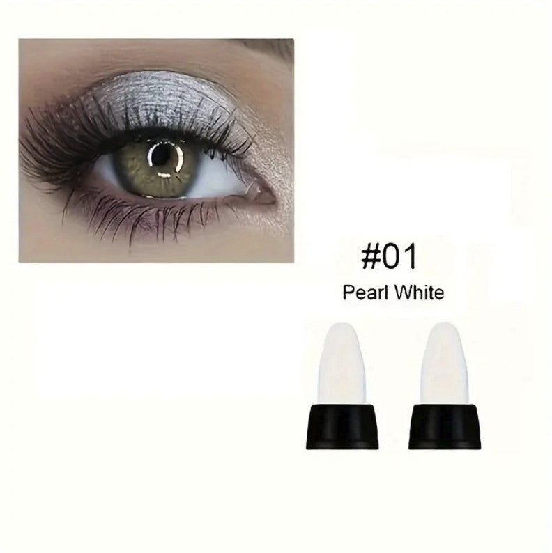 Pearlescent Glitter Eyeliner Set Waterproof Long-Lasting Makeup
