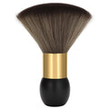 Professional Barber Neck Duster Hair & Face Cleaning Brush with Wooden Handle