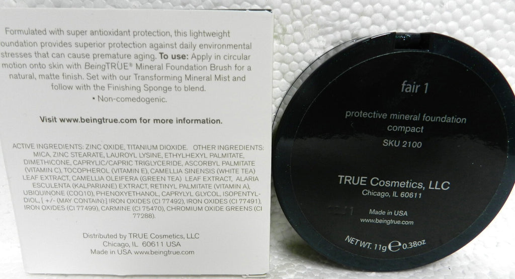 Protective Mineral Foundation Compact SPF 17 - Shade Fair 1