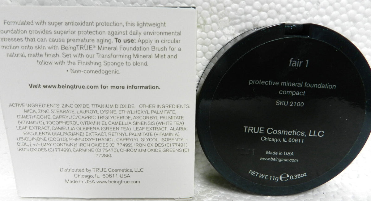 Protective Mineral Foundation Compact SPF 17 - Shade Fair 1