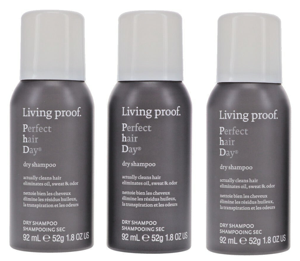 Living Proof Perfect Hair Day Dry Shampoo 3 Pack 1.8 oz - Oil & Odor Eliminator