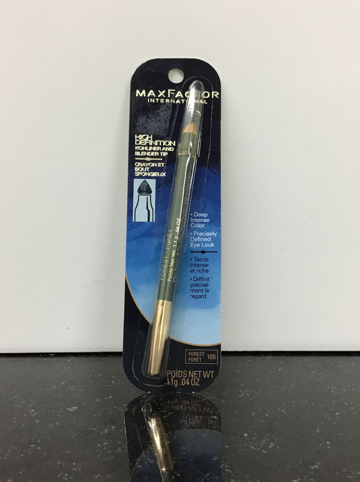 Max Factor High Definition Kohl Liner & Blender Tip Forest 0.04 oz