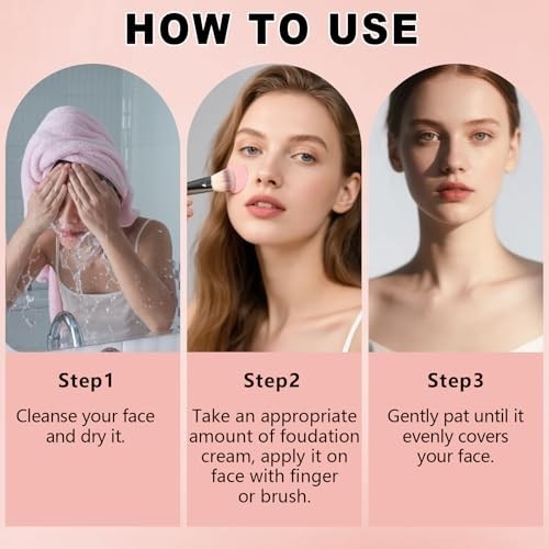 Brightening Under Eye Concealer with Brush - Pink, 1 Ounce