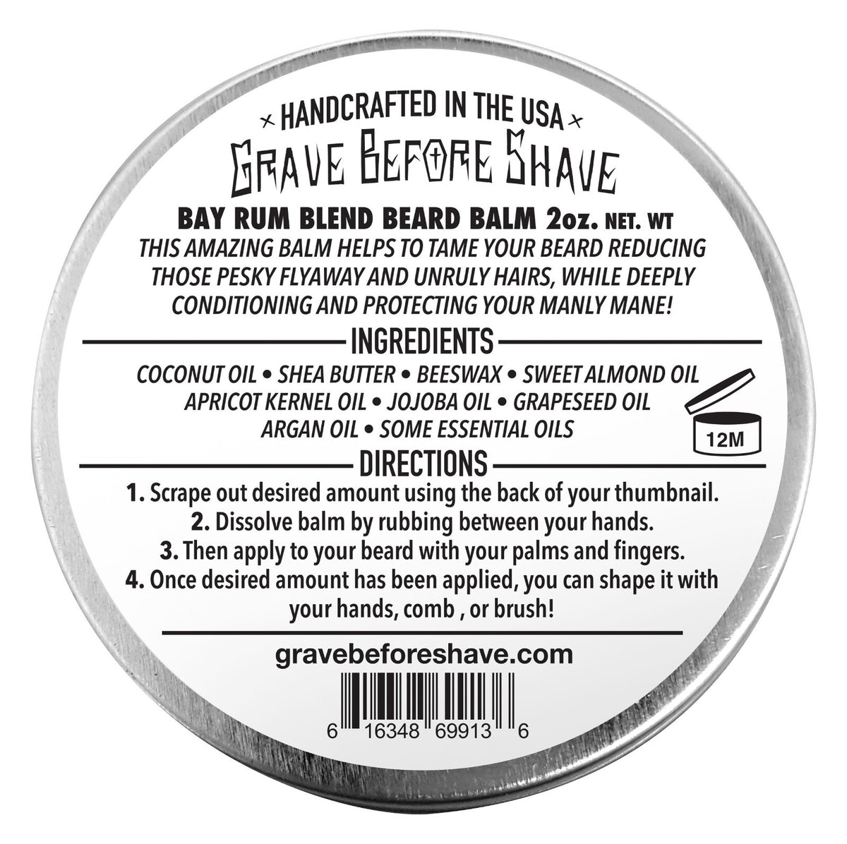 Dual Pack Beard Balm Set - Original Citrus & Bay Rum Scented