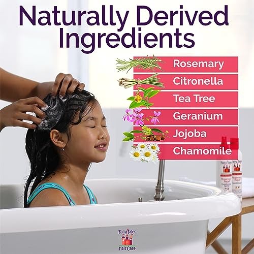 Kids Lice Prevention Shampoo Conditioner & Spray Set - Natural Repellent Trio