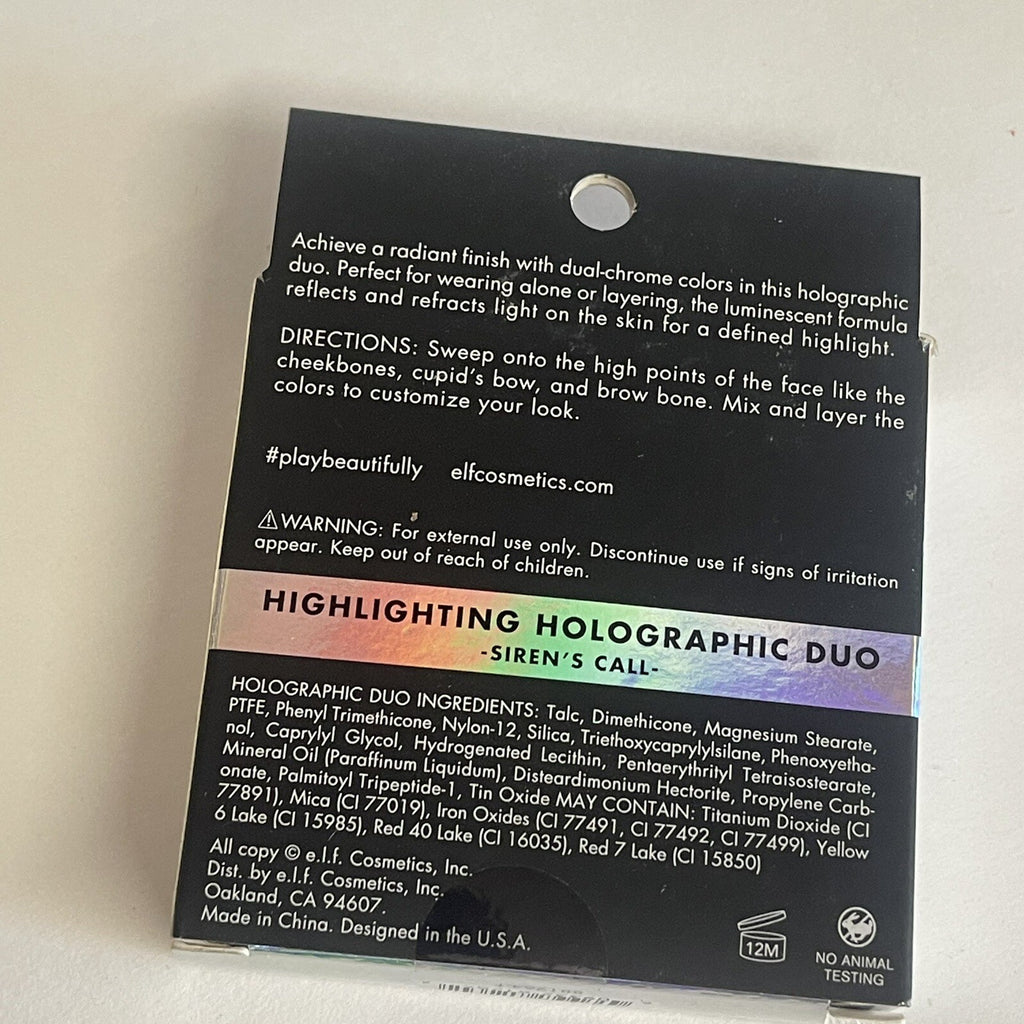 ELF Highlighting Holographic Duo Siren's Call Makeup Highlighter Set