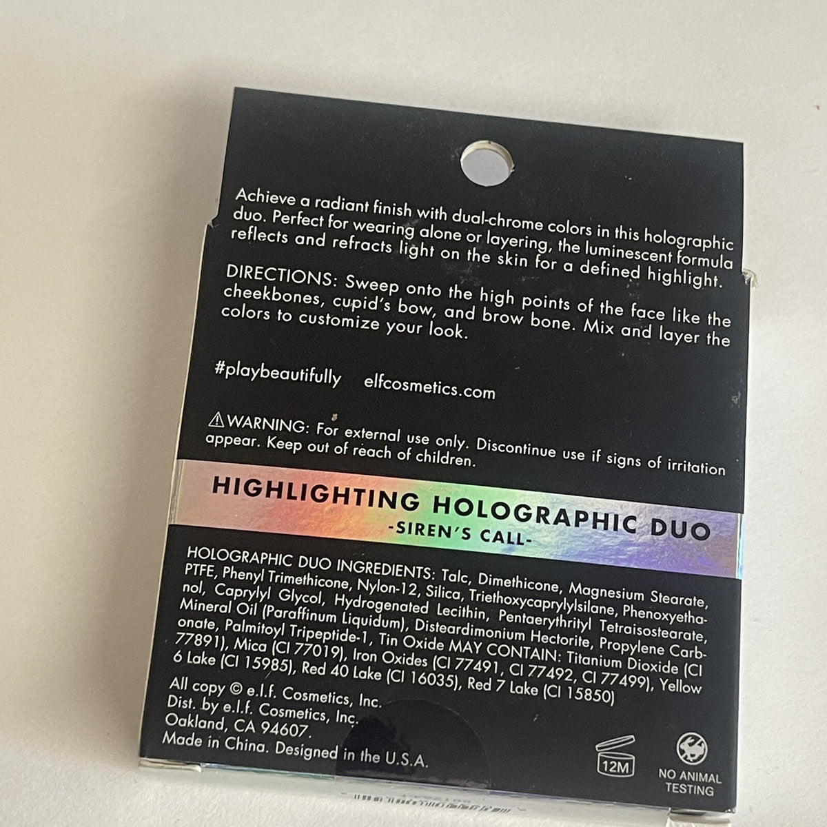 ELF Highlighting Holographic Duo Siren's Call Makeup Highlighter Set
