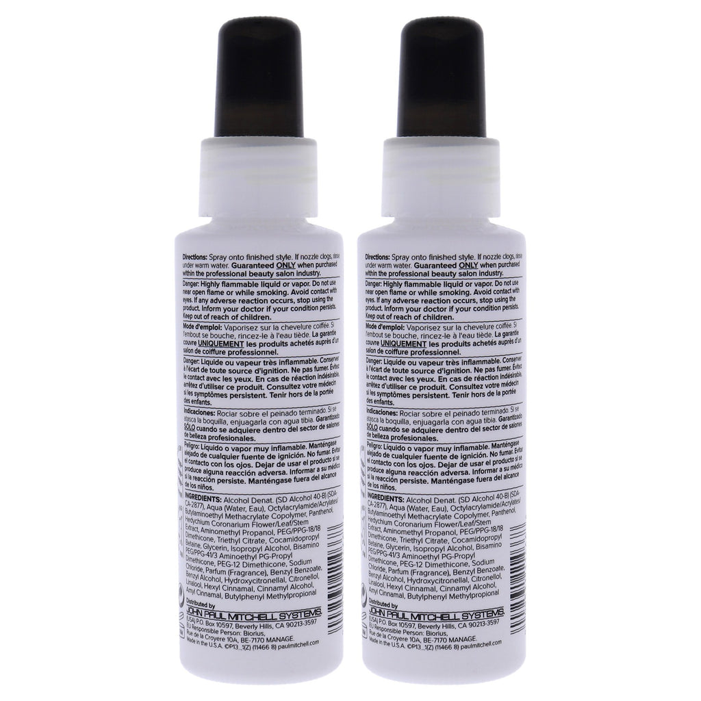 Unisex Hair Spray with Shine Hold & UV Protection - 3.4 oz