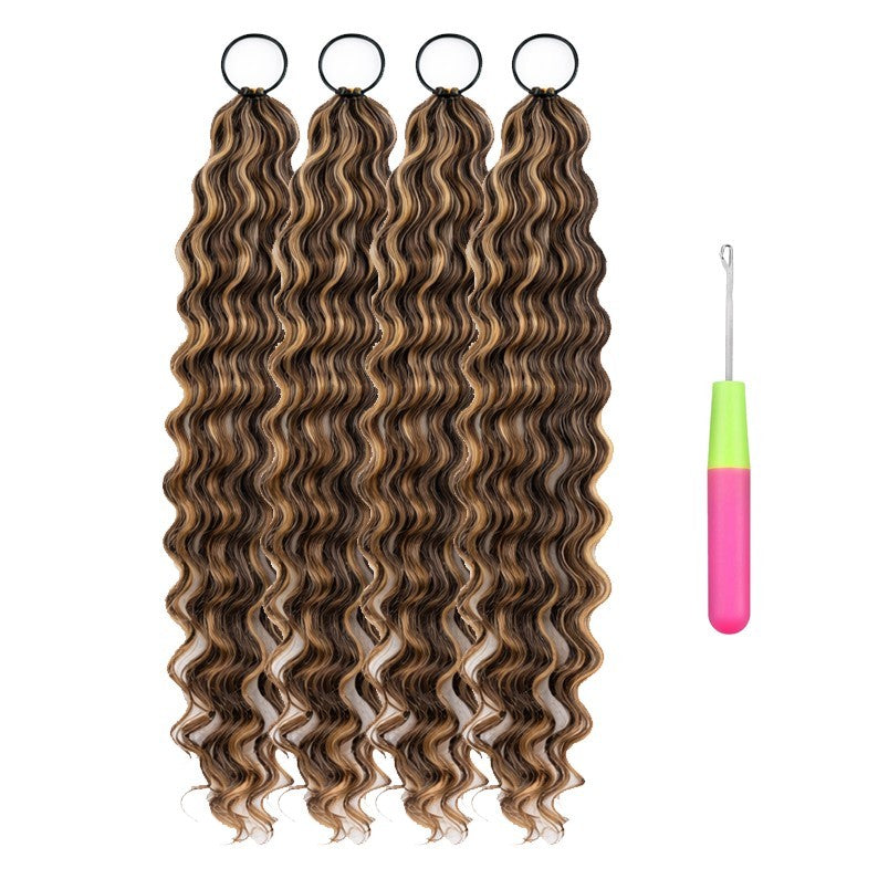 Crochet Hair Extensions Deep Wave Human Hair Pack for Versatile Styling