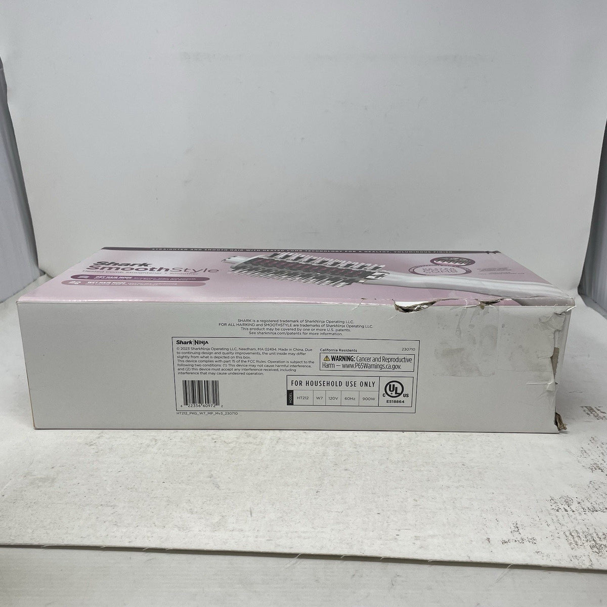 Heated Comb Straightener for Hair Wet & Dry Modes - Shark SmoothStyle