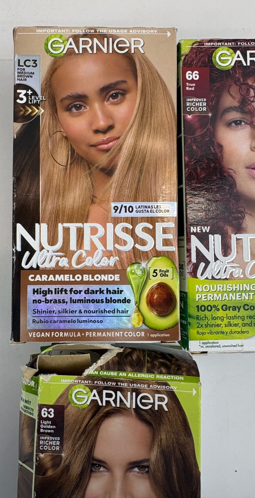 Hair Dye Color Creme Set - 13 Pack, Nourishing Color Treatment