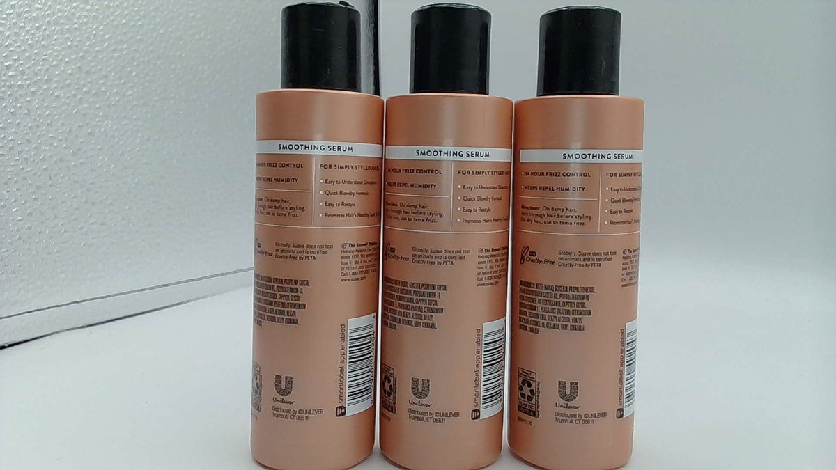 Suave Anti-Frizz Hair Serum Pack - Smoothing & Humidity Protection