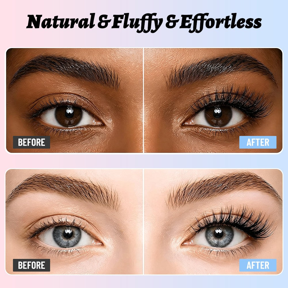 Self Adhesive False Eyelash Clusters 120Pcs Curly 10-16mm DIY Volume Lashes