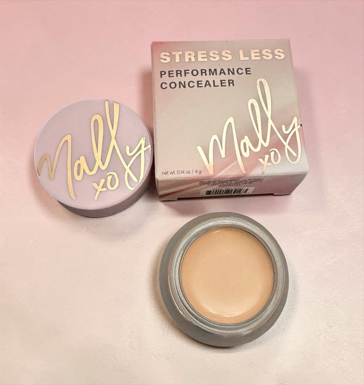 Stress Less Performance Concealer Cream - Buildable Light Coverage, 0.14 oz