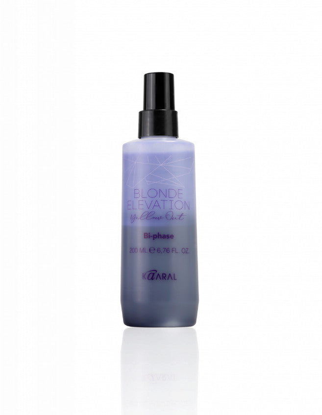 Blonde Elevation Yellow Out Bi-Phase Leave-In Conditioner for Bright, Neutralized Blonde Hair