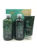 3-Piece Hair Care Gift Set - Shampoo Conditioner & Gel - Invigorating Tea Tree Formula