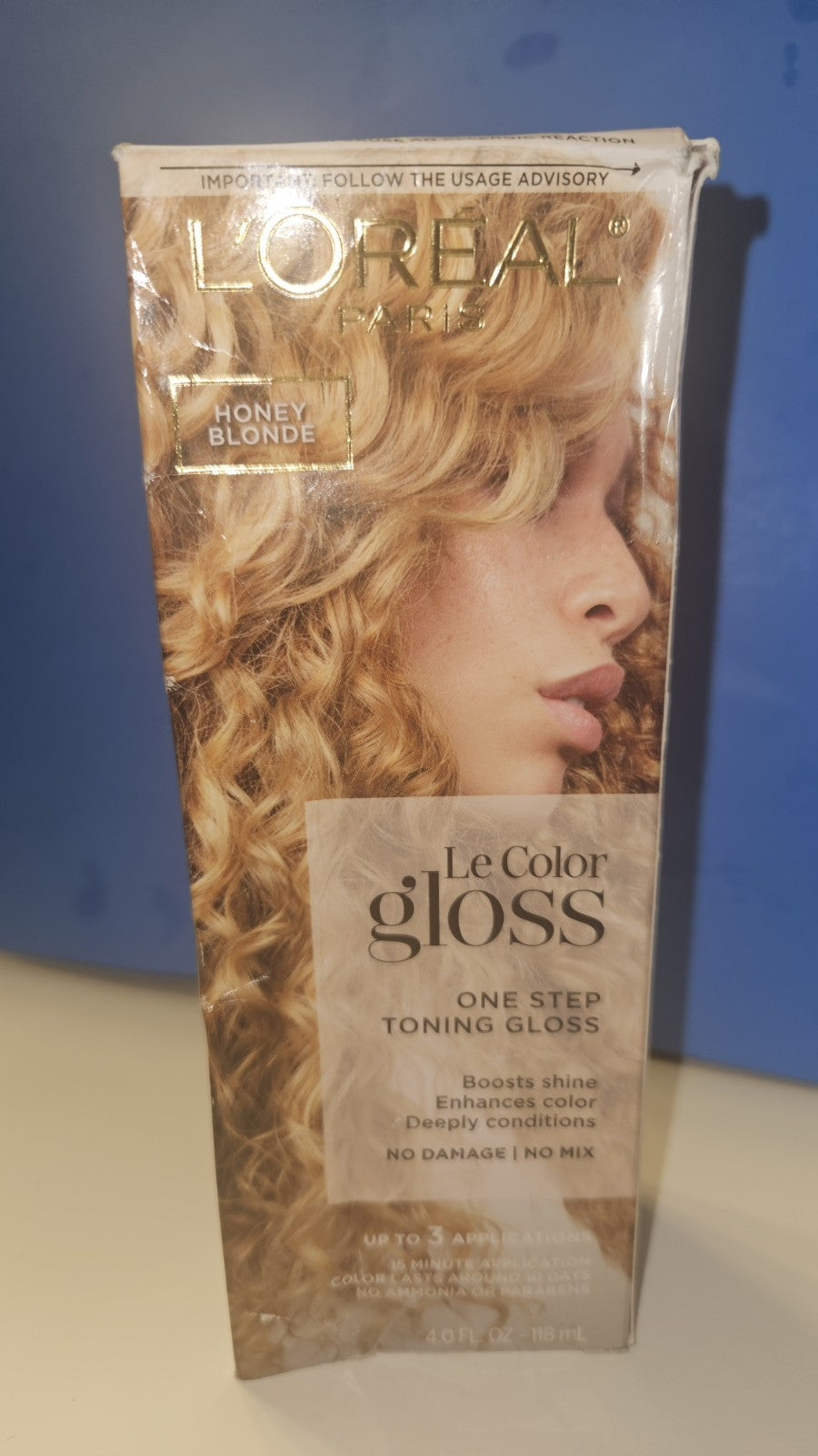 L'Oreal Paris Le Color One Step Toning Hair Gloss Honey Blonde 4 oz