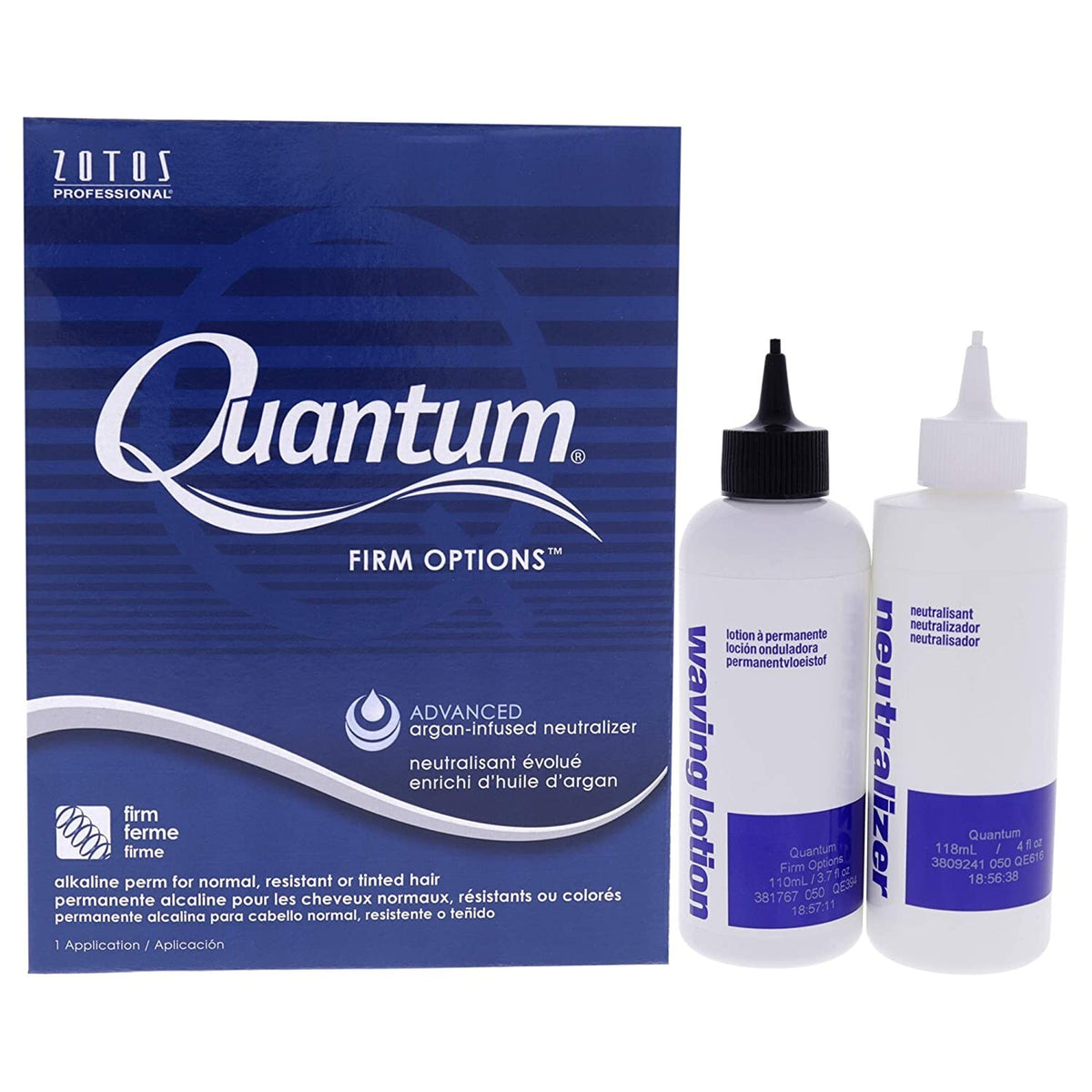 Alkaline Hair Perm Solution - Firm Options 12 Pack for Resilient Curls
