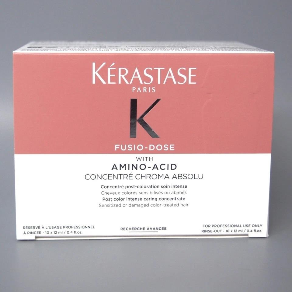 Kerastase Chroma Absolu Amino Acid Hair Treatment Vials - 10 Pack