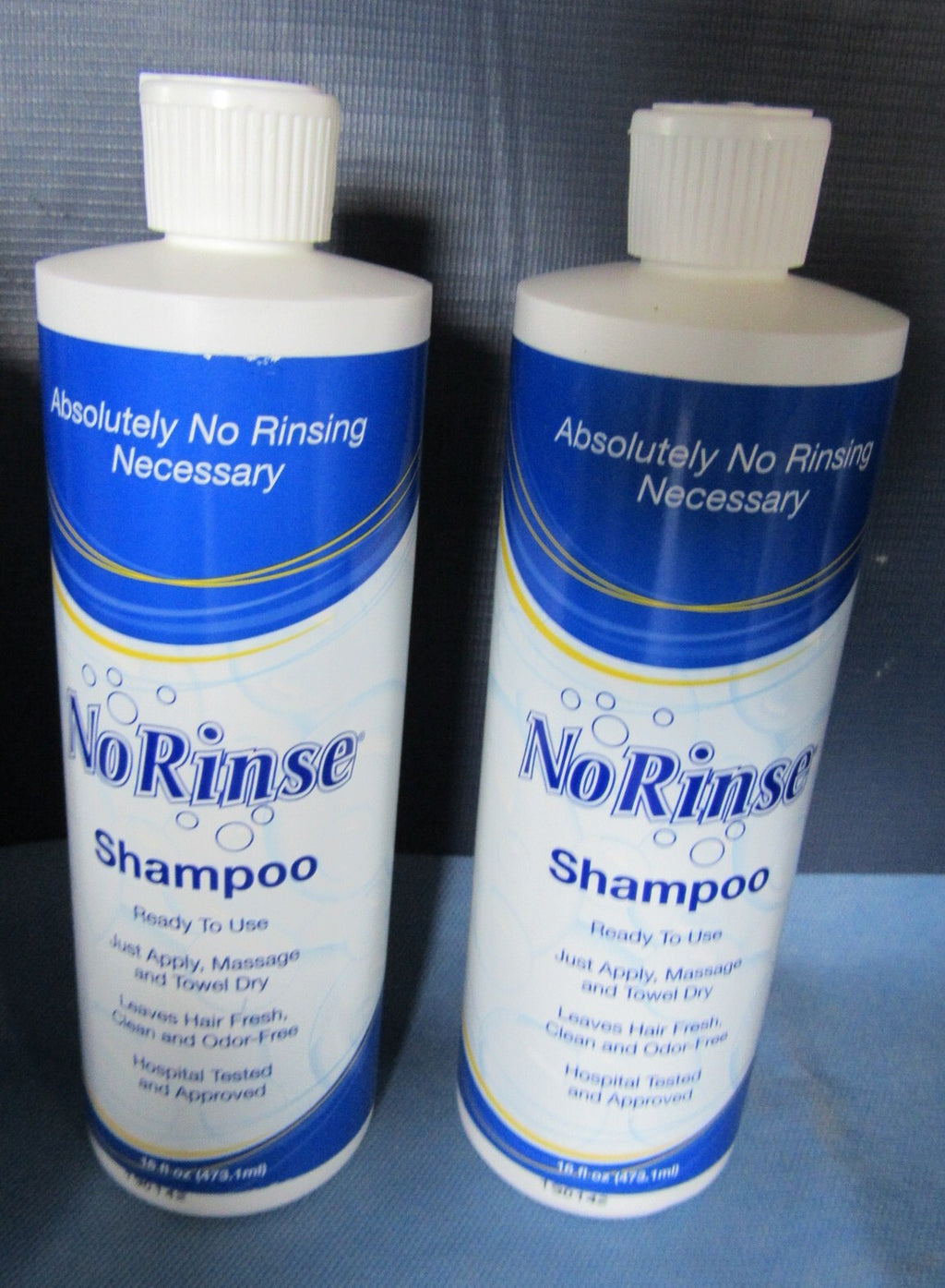 No-Rinse Shampoo 16 oz Alcohol-Free - 2 Bottles, Ready to Use