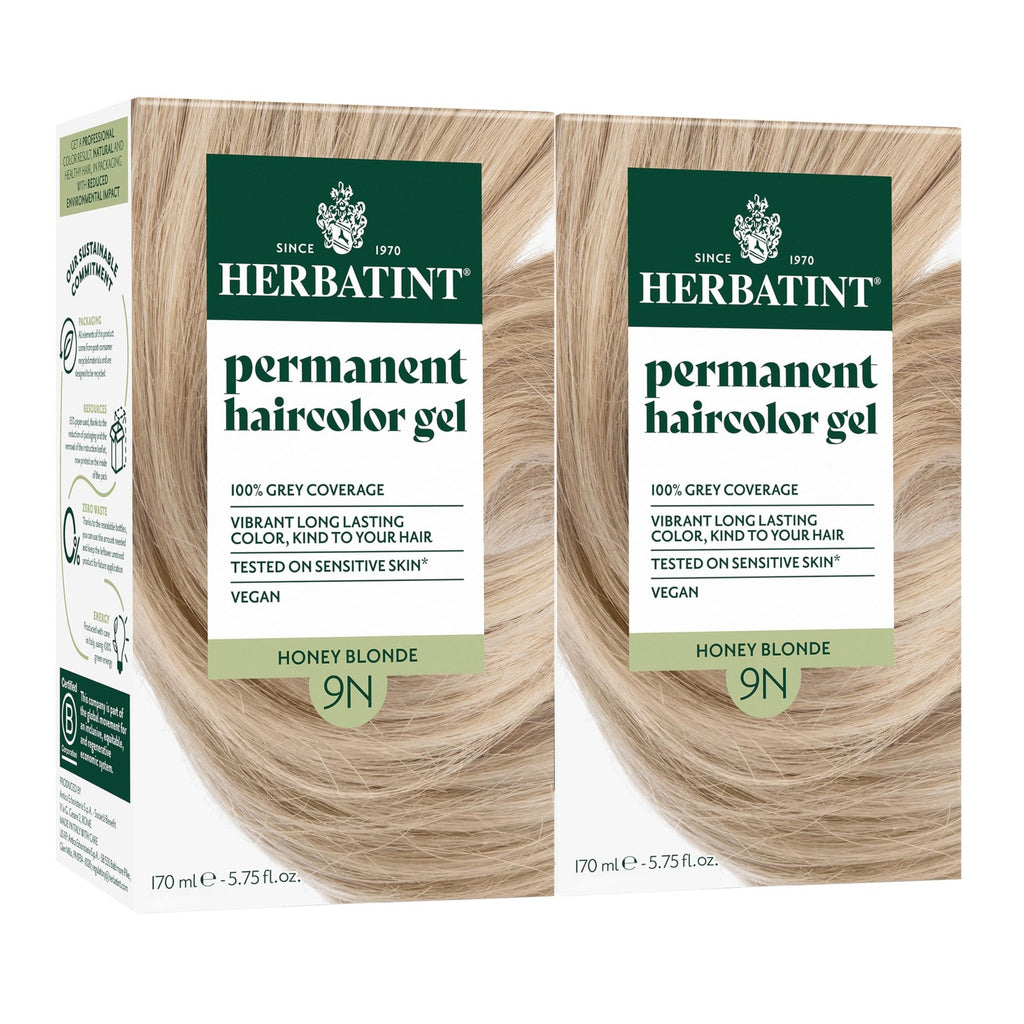 Ammonia-Free Honey Blonde Hair Coloring Kit - Natural Series, 575oz Pack of 2