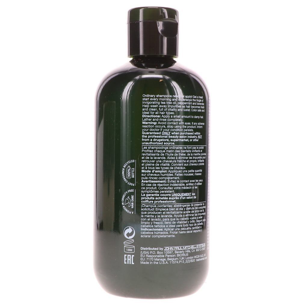 Tea Tree Special Shampoo 10.14 oz - Vegan, Color Safe Hair Care