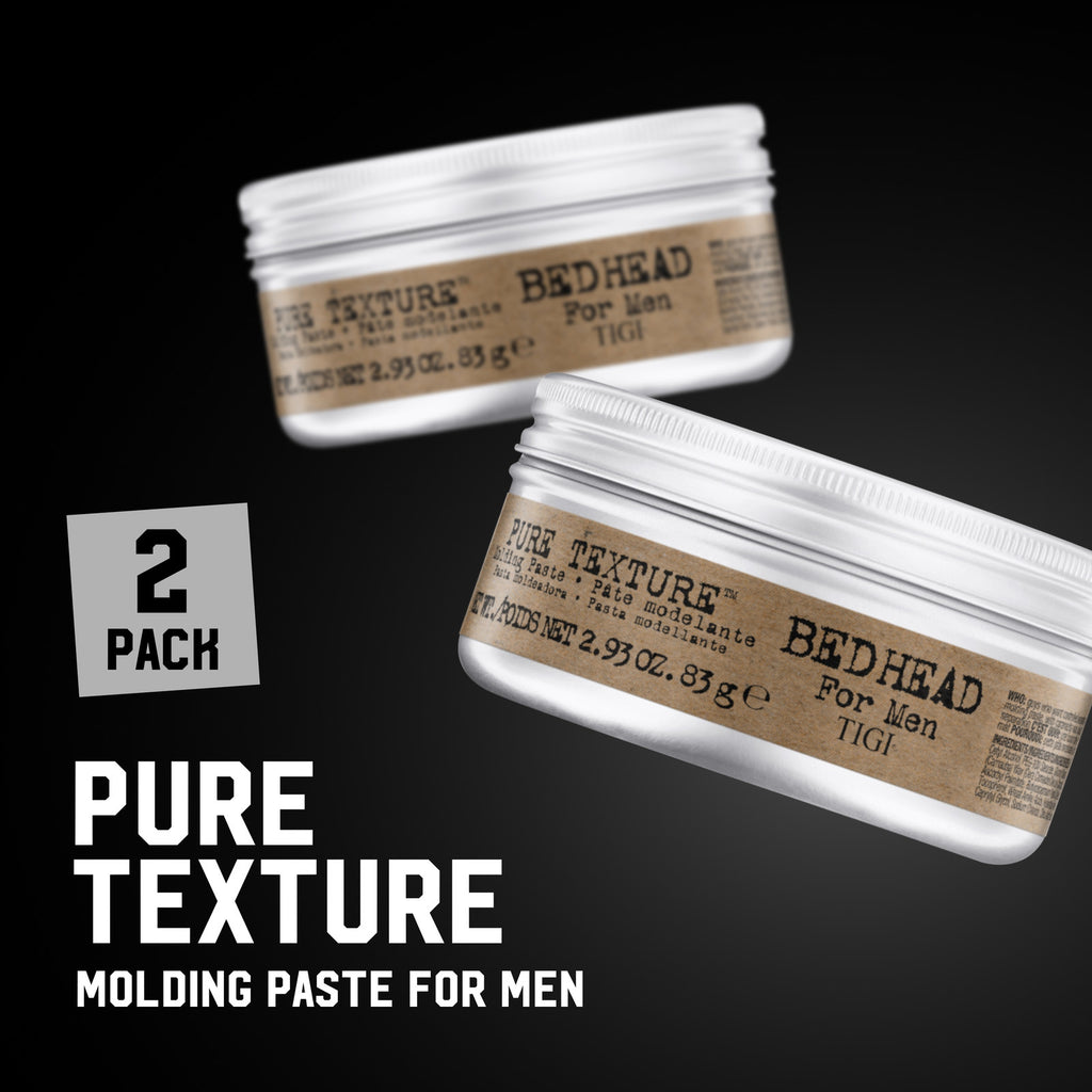 Men's Styling Paste - Matte Finish, Humidity & Frizz Control, 2.93 oz Pack of 2