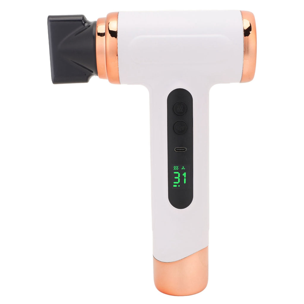 Cordless Portable Hair Dryer 15000mAh USB Rechargeable Styling Tool