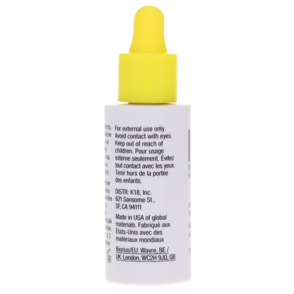 K18 Molecular Repair Hair Oil - Frizz & Damage Treatment, 0.34 oz
