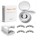 Reusable Magnetic False Eyelashes Kit with Applicator No Glue Needed Natural Look