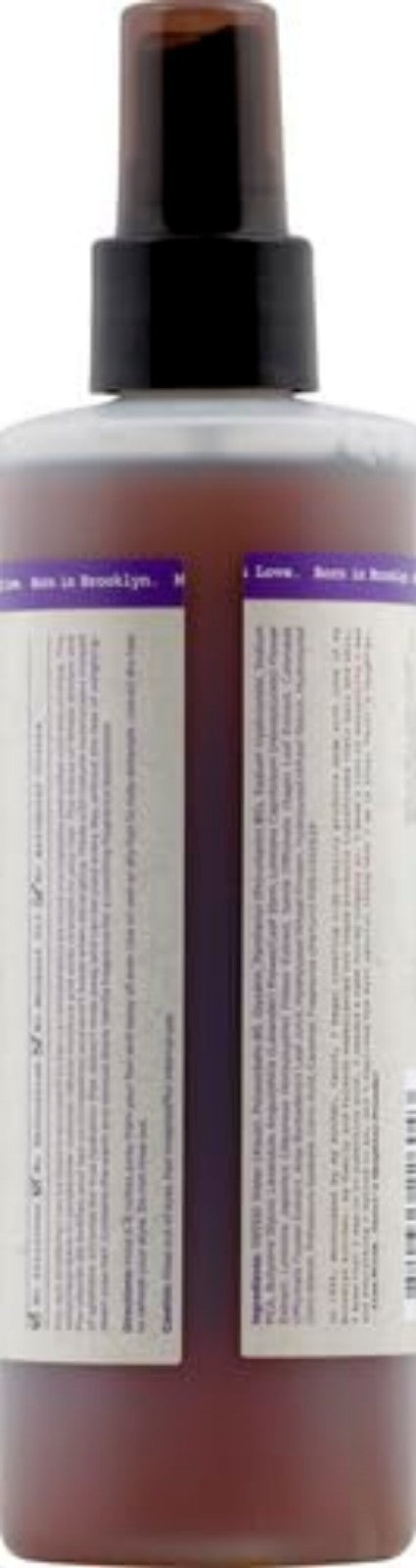 Black Vanilla Leave-In Conditioner for Curly Hair - Moisturizing & Detangling, 8 Fl Oz, Pack of 2