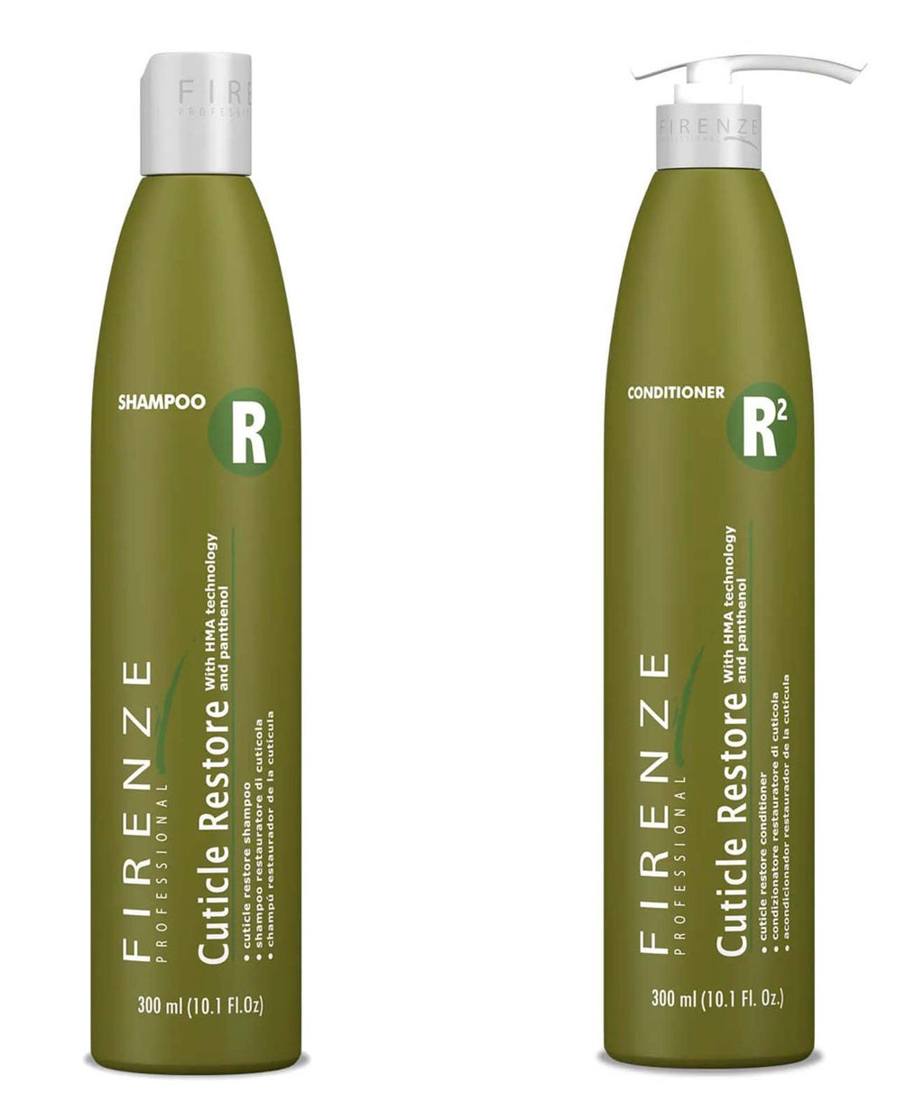 Firenze Professional Hair Care Set - Shampoo, Conditioner & Mask for Damaged Hair