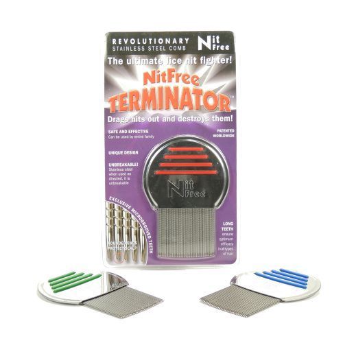 Head Lice & Egg Removal Comb - Professional Nit Free Terminator Tool
