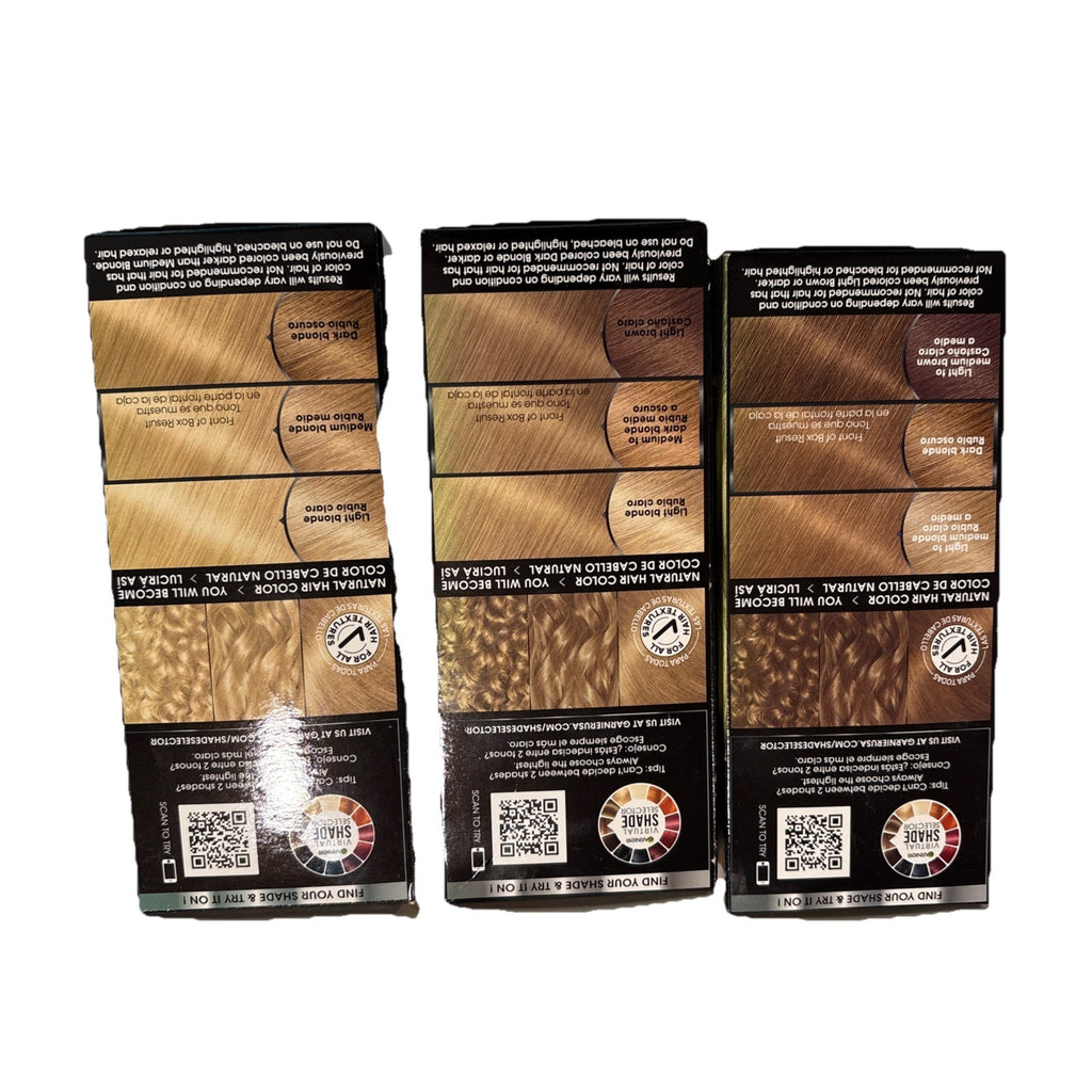 Ammonia-Free Hair Color Kit - Blonde Shades 7.0, 8.0 & 9.0