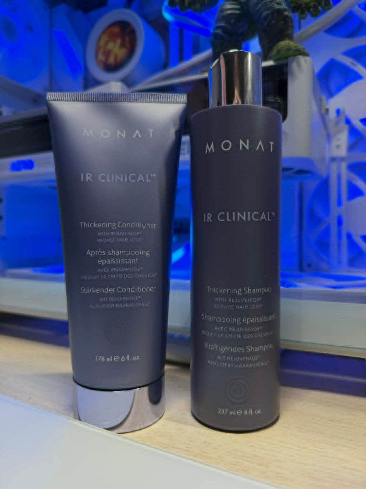 Thickening Shampoo & Conditioner Set for Thinning Hair - Monat IR Clinical