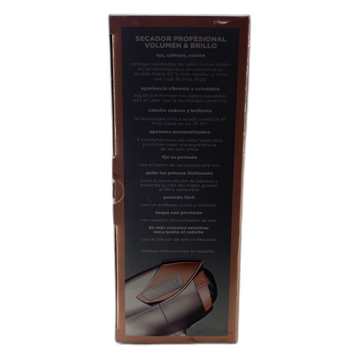 Professional Ionic Hair Dryer 1875W Rose Gold | Conair Blow Dryer