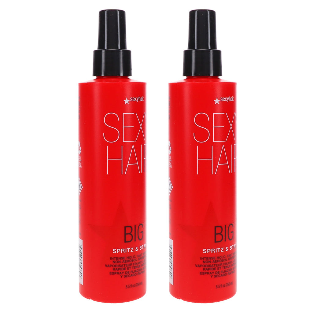 Hair Spray Duo - Strong Hold, Humidity-Resistant, Volume & Shine, 8.5 oz Each