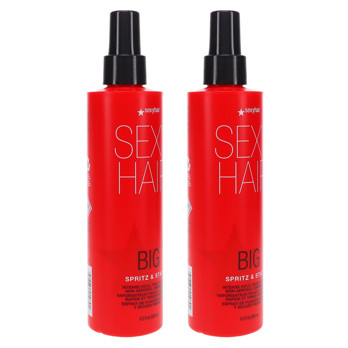 Hair Spray Duo - Strong Hold, Humidity-Resistant, Volume & Shine, 8.5 oz Each