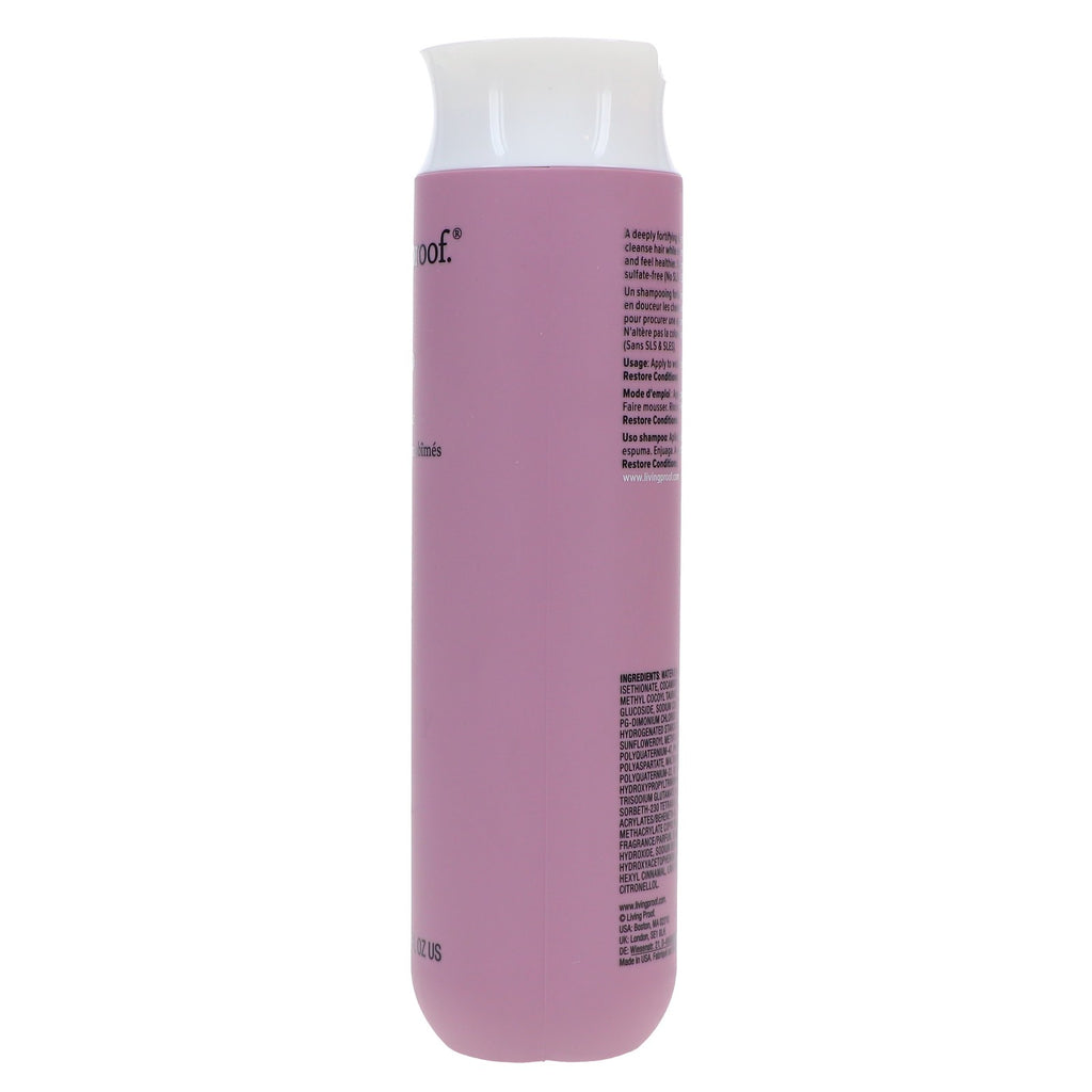 Living Proof Restore Shampoo 8 oz for Damaged Hair - Hydrating & Volumizing