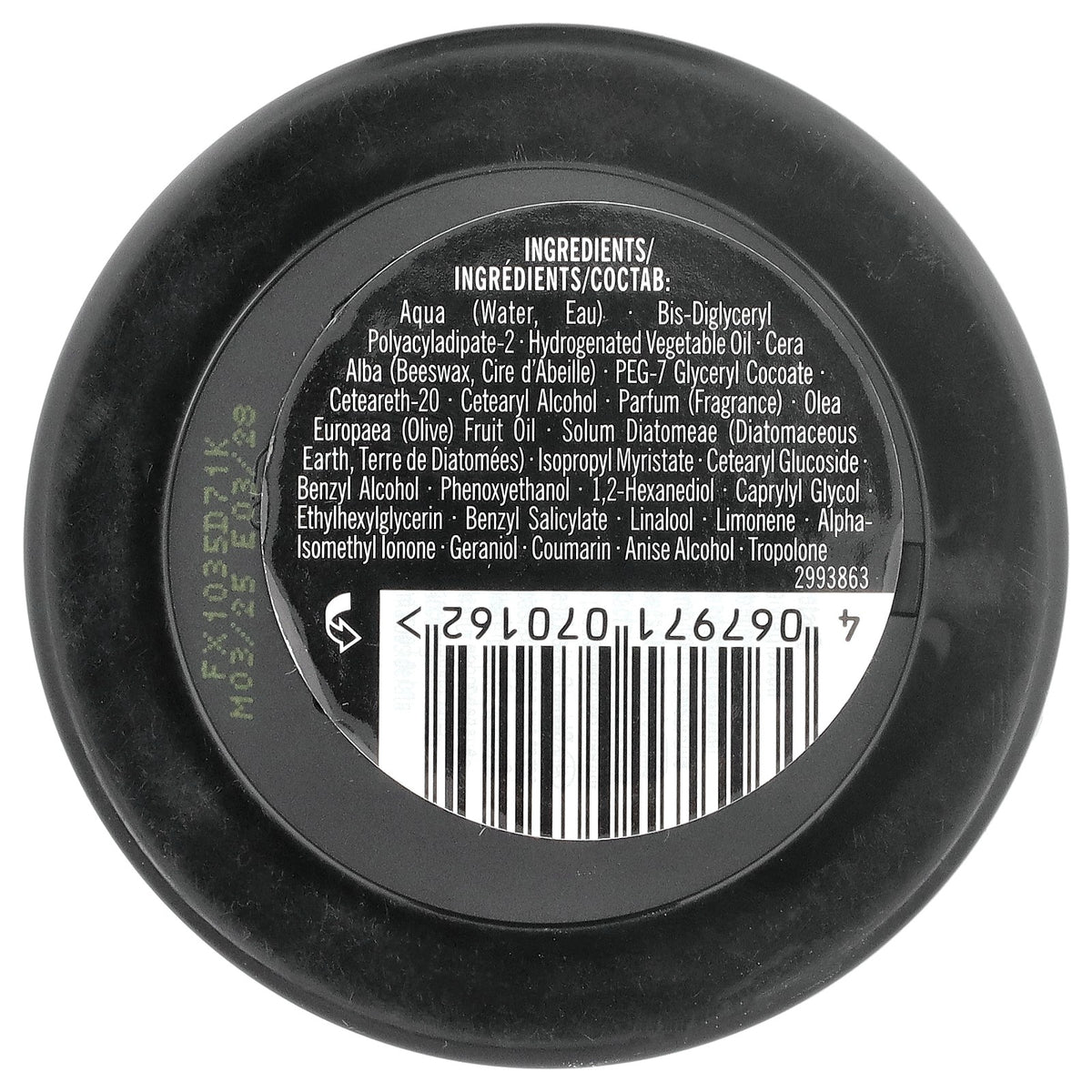 Hair Styling Paste for Men and Women - 3.3 fl oz (100 ml) Shine & Hold