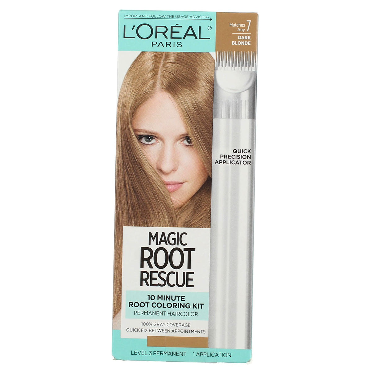 2 Pack Dark Blonde Hair Color Kit - Permanent Root Touch Up