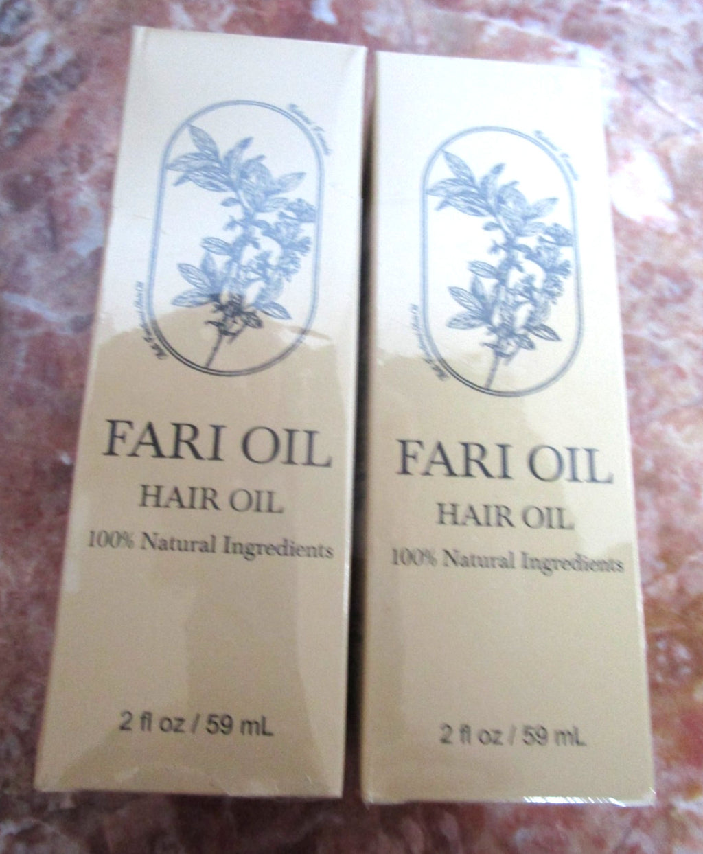 Hair Oil for Growth & Shine - Natural Rejuvenation, 2 oz Bottles (Set of 2)