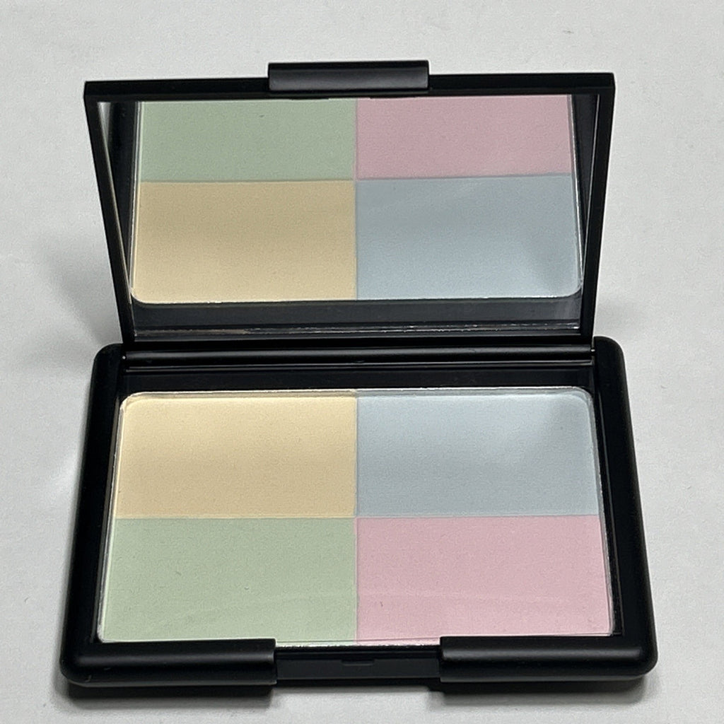 ELF Tone Correcting Powder Compact - Green Pink Blue Yellow - Sealed