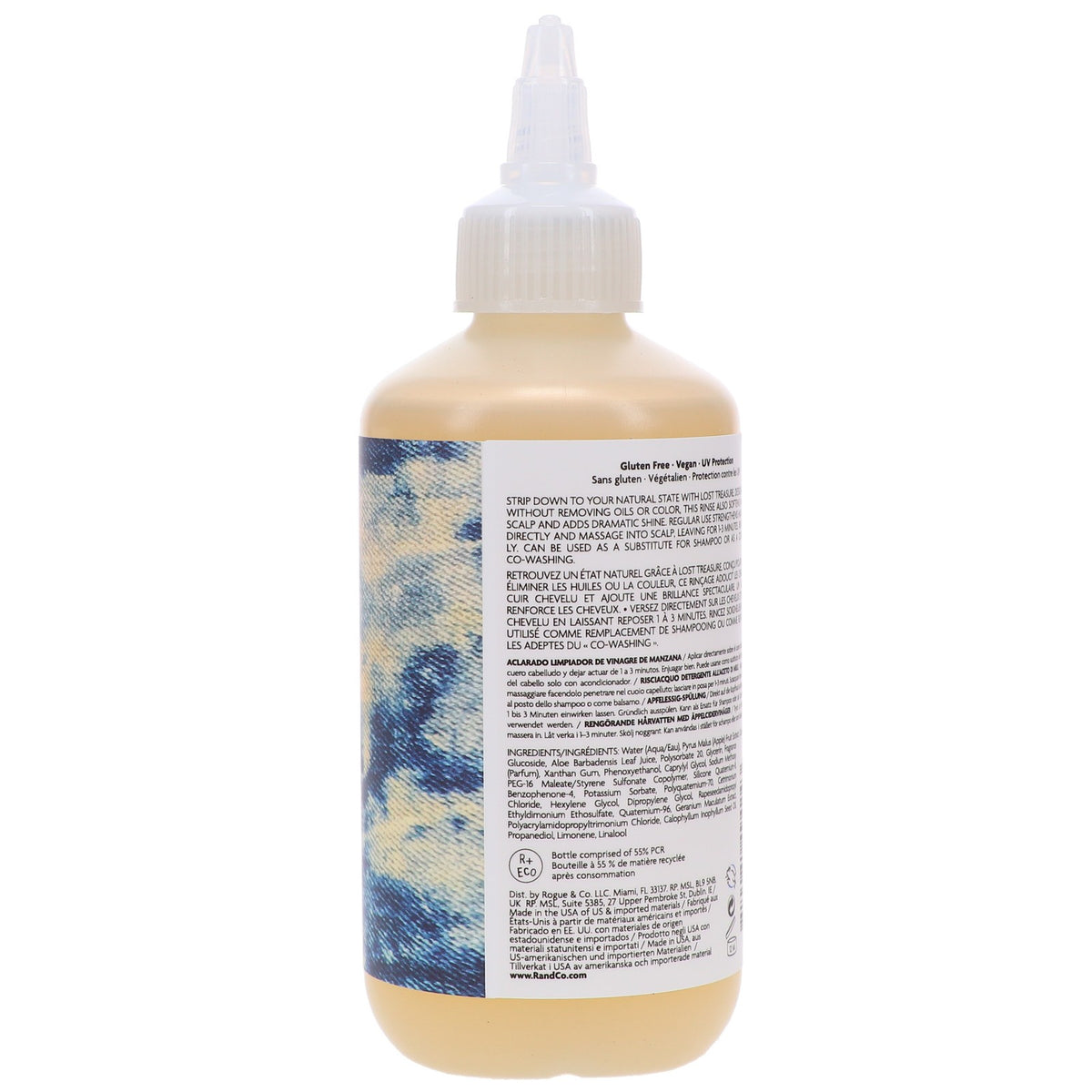 Cider Vinegar Hair Rinse - Gentle Clarifying Cleanse for Shine and Softness