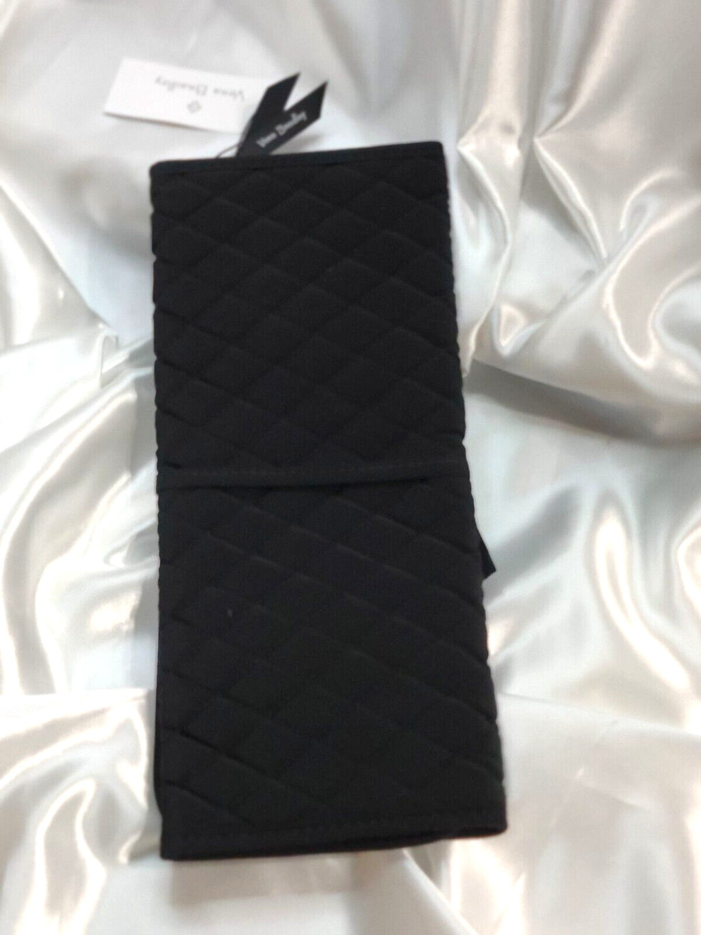 Heat-Resistant Curling & Flat Iron Cover with Zipper Pocket - Black