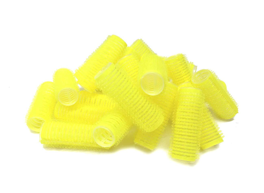 Set of 24 Small Self Grip Hair Curlers for Short Hair - Pro Salon Styling