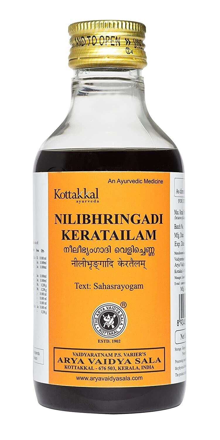 Ayurvedic Hair Oil for Hair Care and Dandruff Treatment - 200ML Bottle