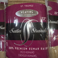 22 Inch Human Hair Extension Weft - Satin Strands St. Tropez