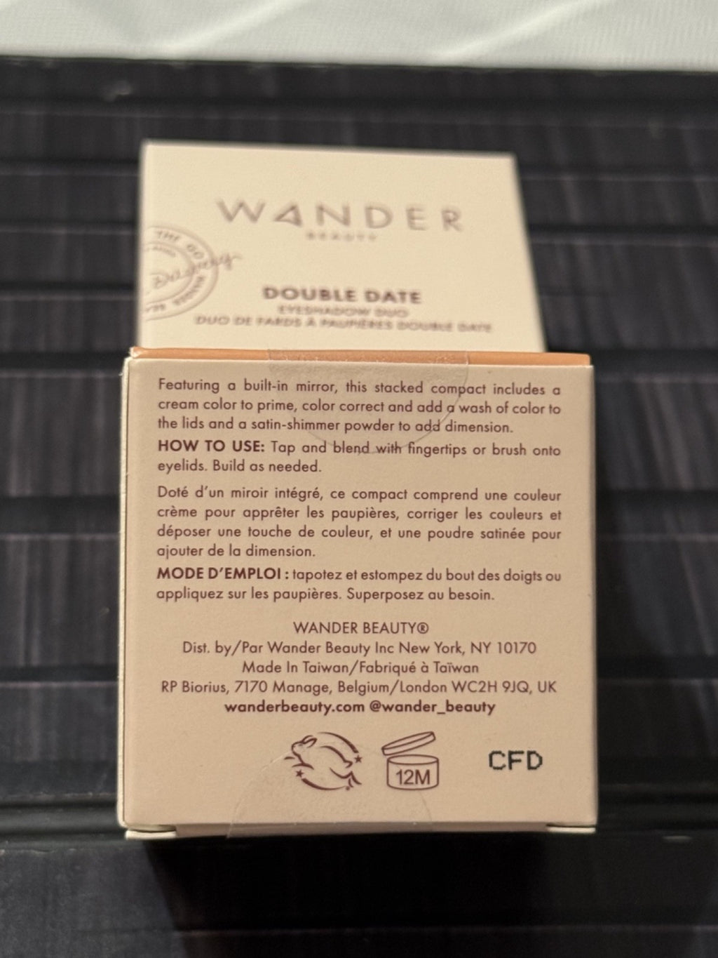 Wander Beauty Double Date Eyeshadow Duo - Smitten & Swoon, Full Size