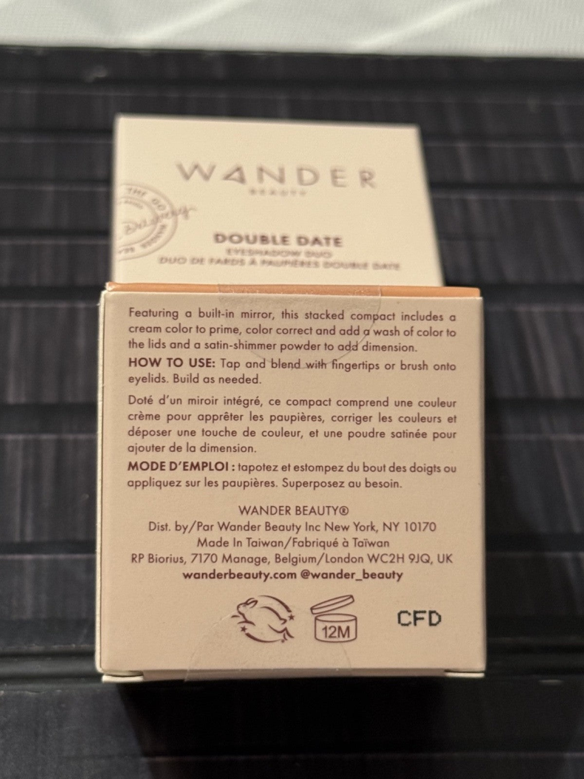 Wander Beauty Double Date Eyeshadow Duo - Smitten & Swoon, Full Size
